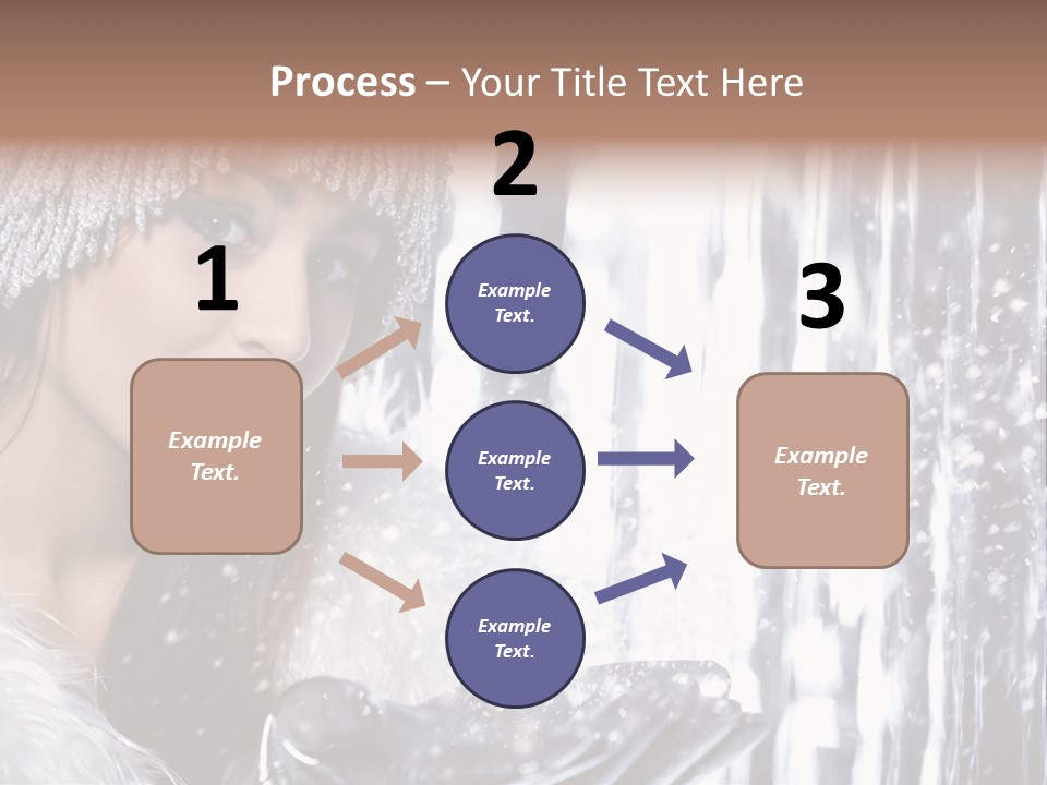 Winter Happy People PowerPoint Template