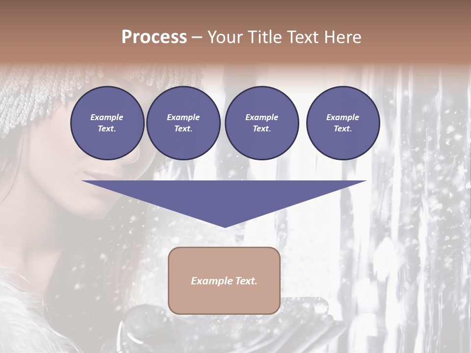 Winter Happy People PowerPoint Template