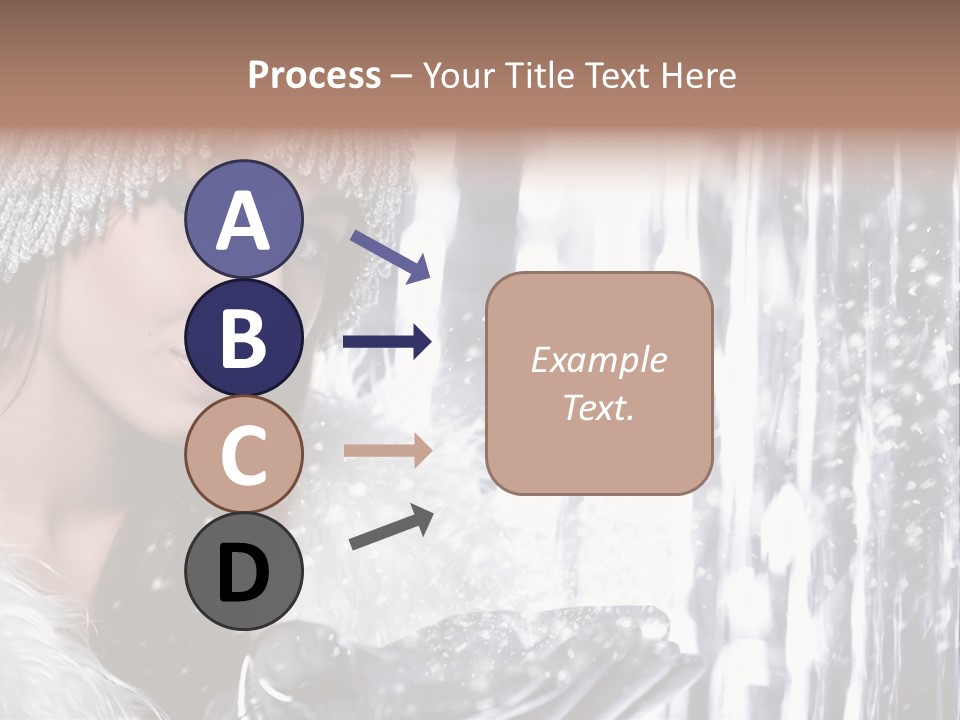 Winter Happy People PowerPoint Template