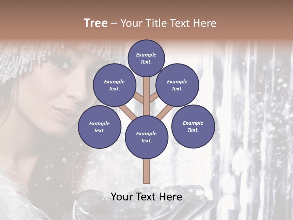 Winter Happy People PowerPoint Template