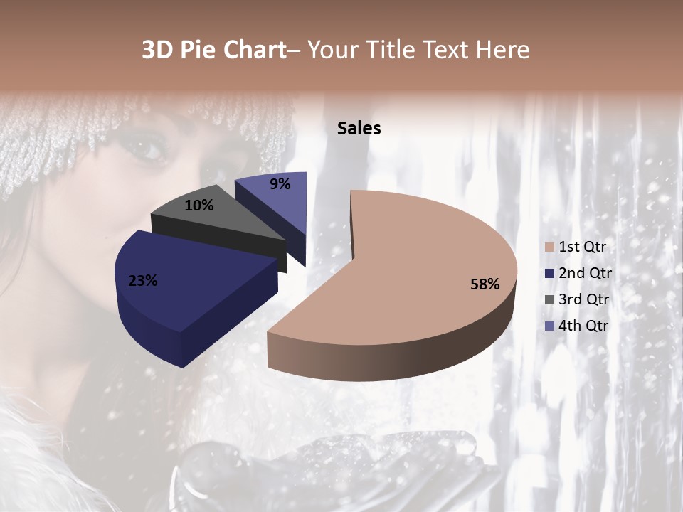 Winter Happy People PowerPoint Template