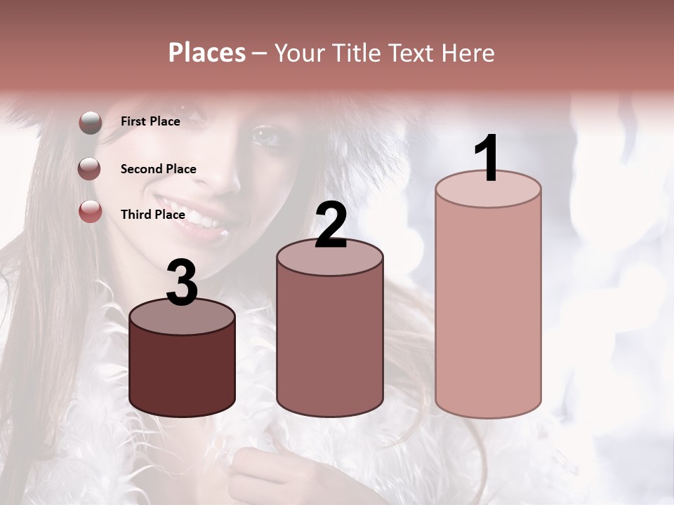Winter Girls PowerPoint Template