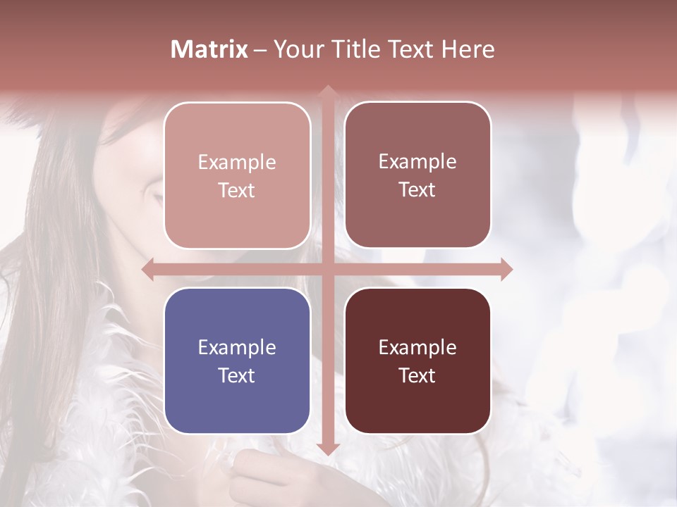 Winter Girls PowerPoint Template