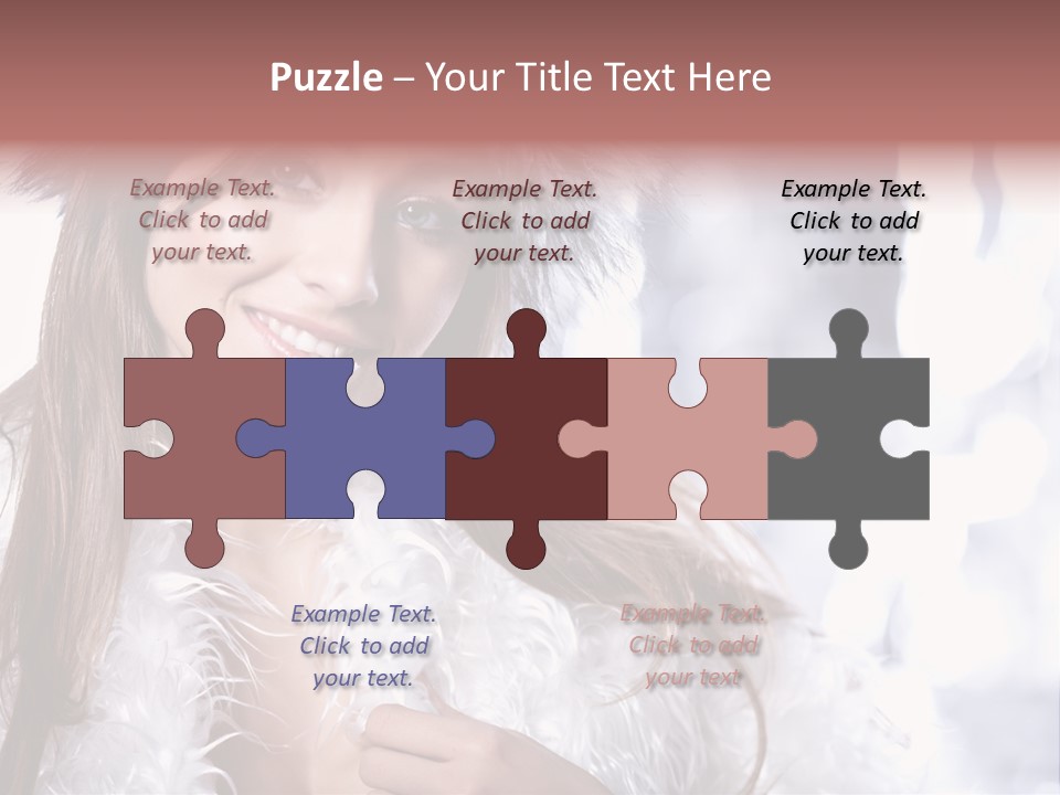 Winter Girls PowerPoint Template