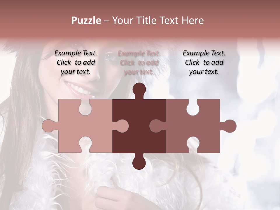 Winter Girls PowerPoint Template