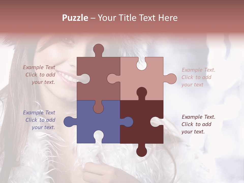 Winter Girls PowerPoint Template