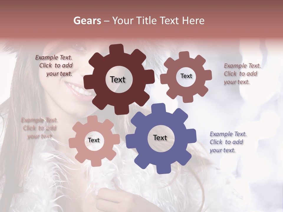 Winter Girls PowerPoint Template