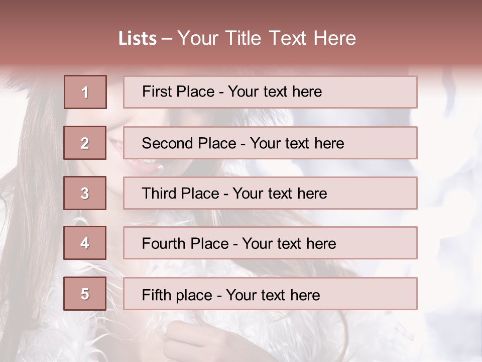 Winter Girls PowerPoint Template