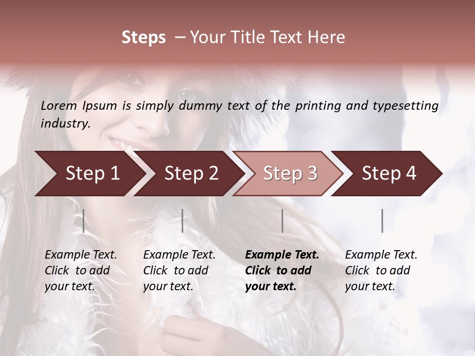 Winter Girls PowerPoint Template