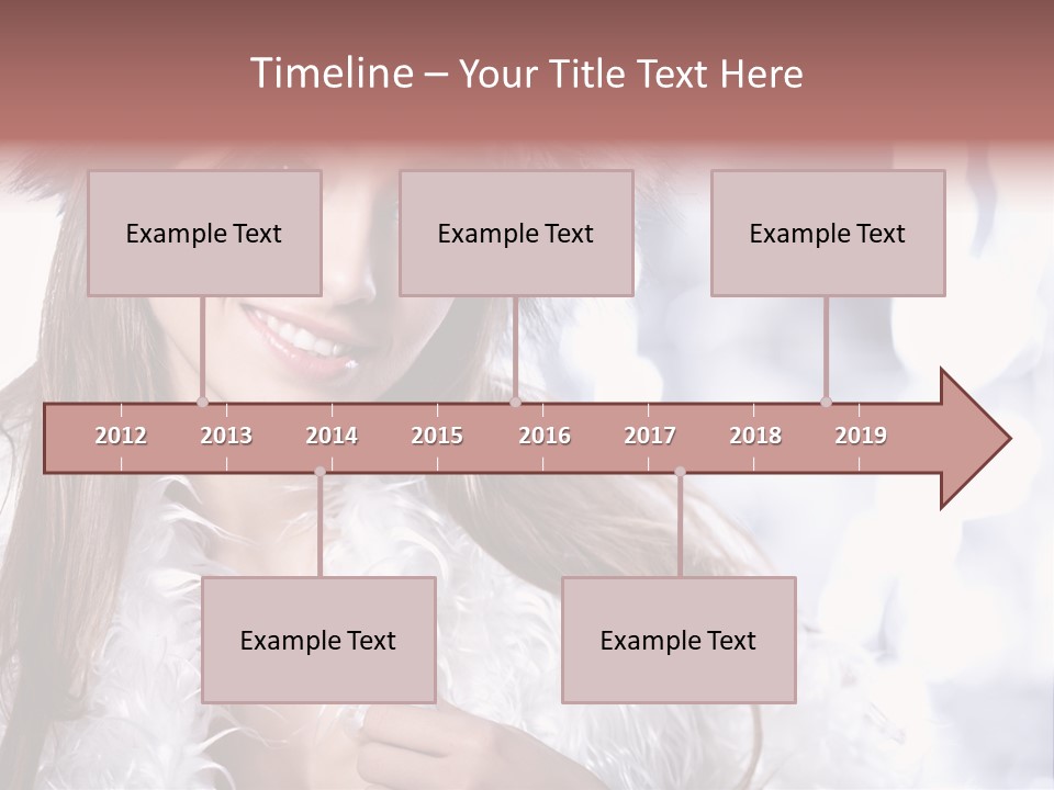 Winter Girls PowerPoint Template