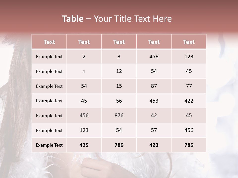 Winter Girls PowerPoint Template