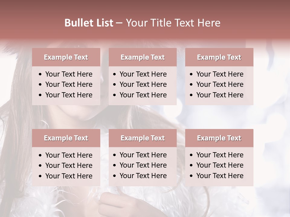 Winter Girls PowerPoint Template