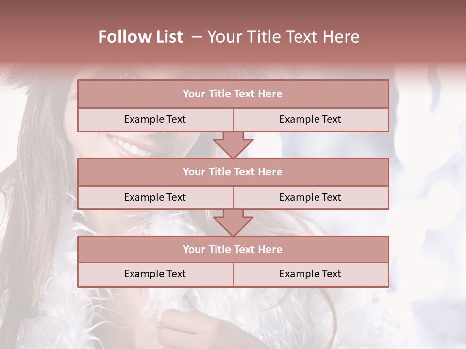 Winter Girls PowerPoint Template