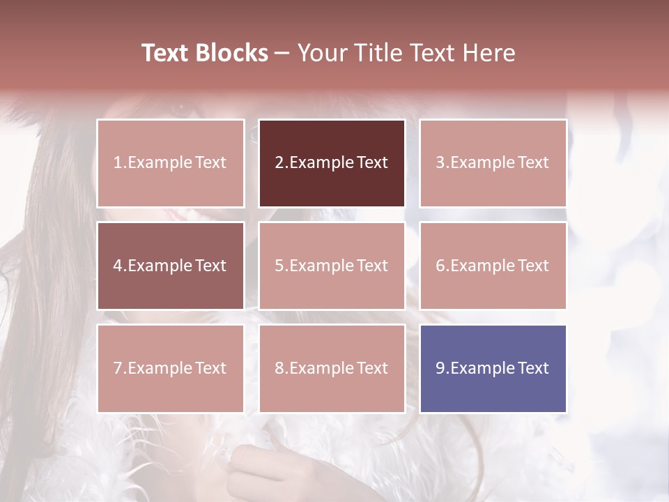 Winter Girls PowerPoint Template