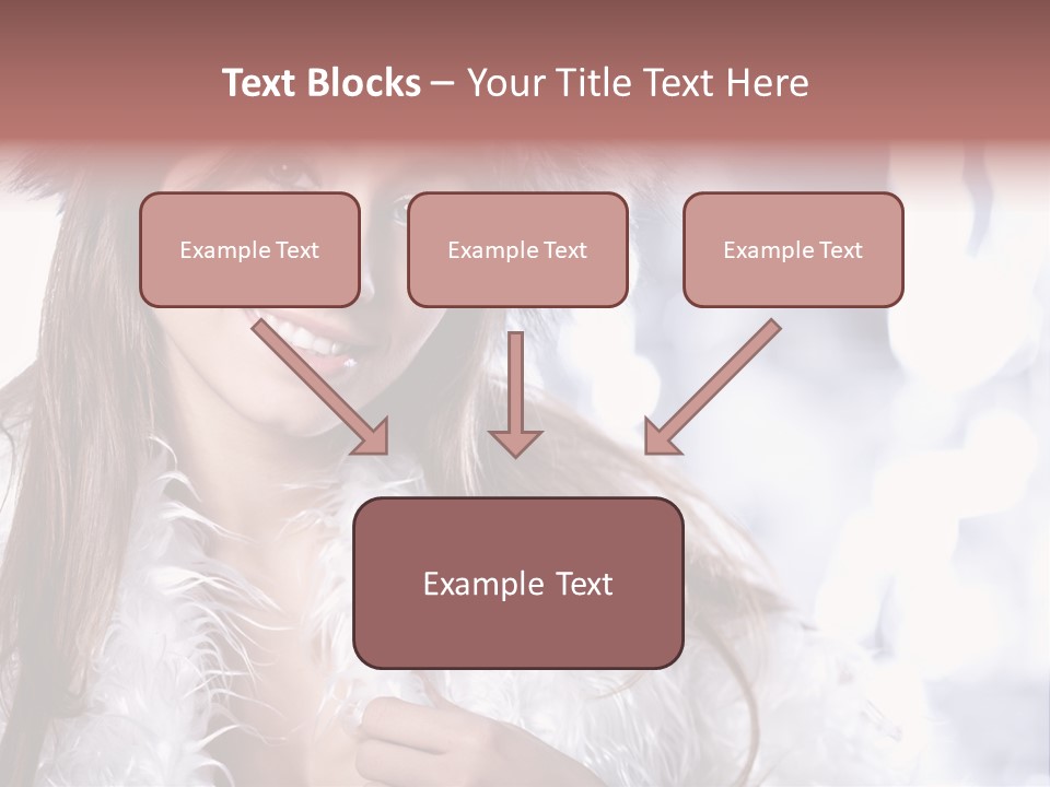 Winter Girls PowerPoint Template