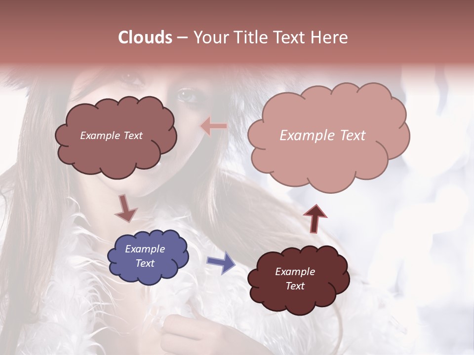 Winter Girls PowerPoint Template