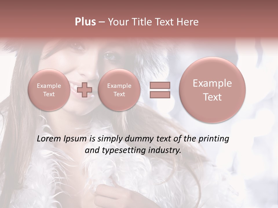 Winter Girls PowerPoint Template