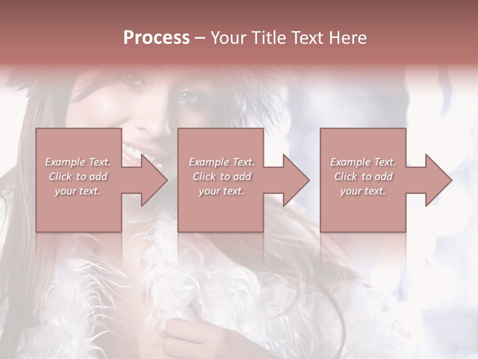 Winter Girls PowerPoint Template