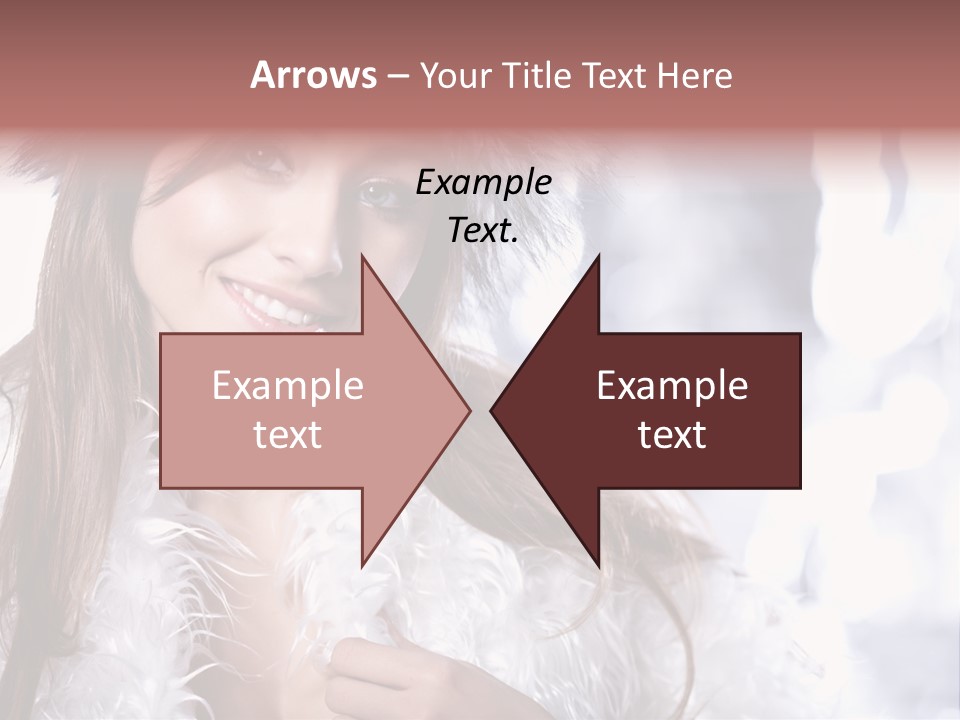 Winter Girls PowerPoint Template