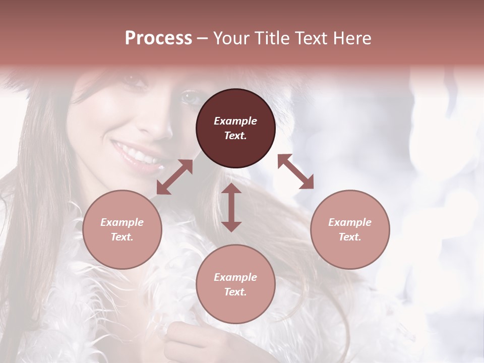 Winter Girls PowerPoint Template