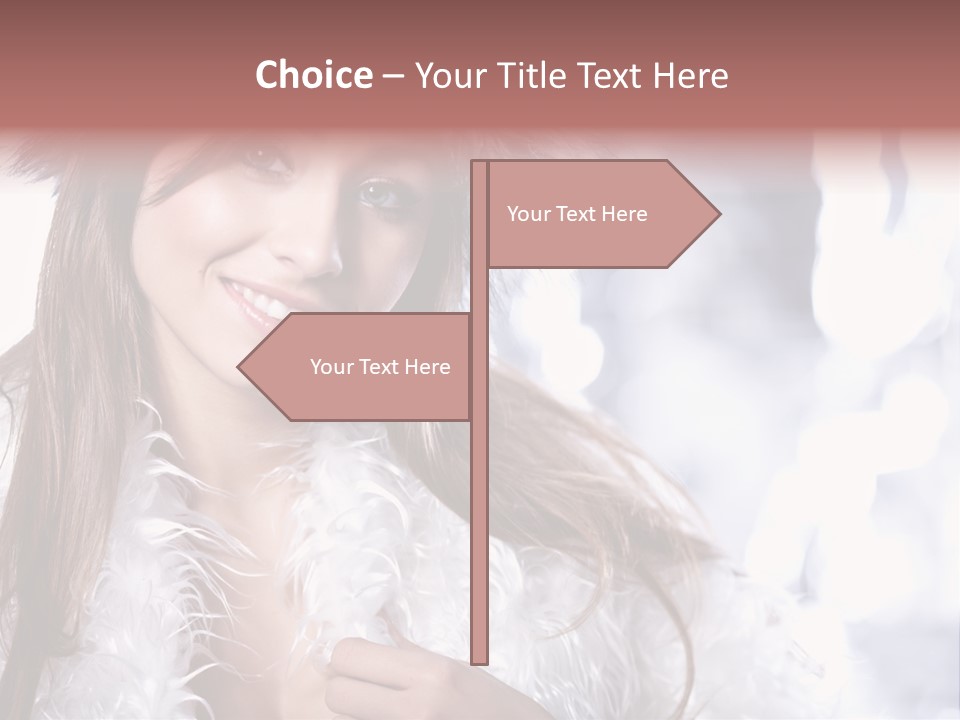 Winter Girls PowerPoint Template