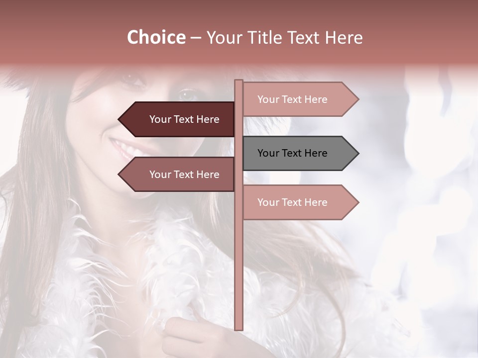 Winter Girls PowerPoint Template