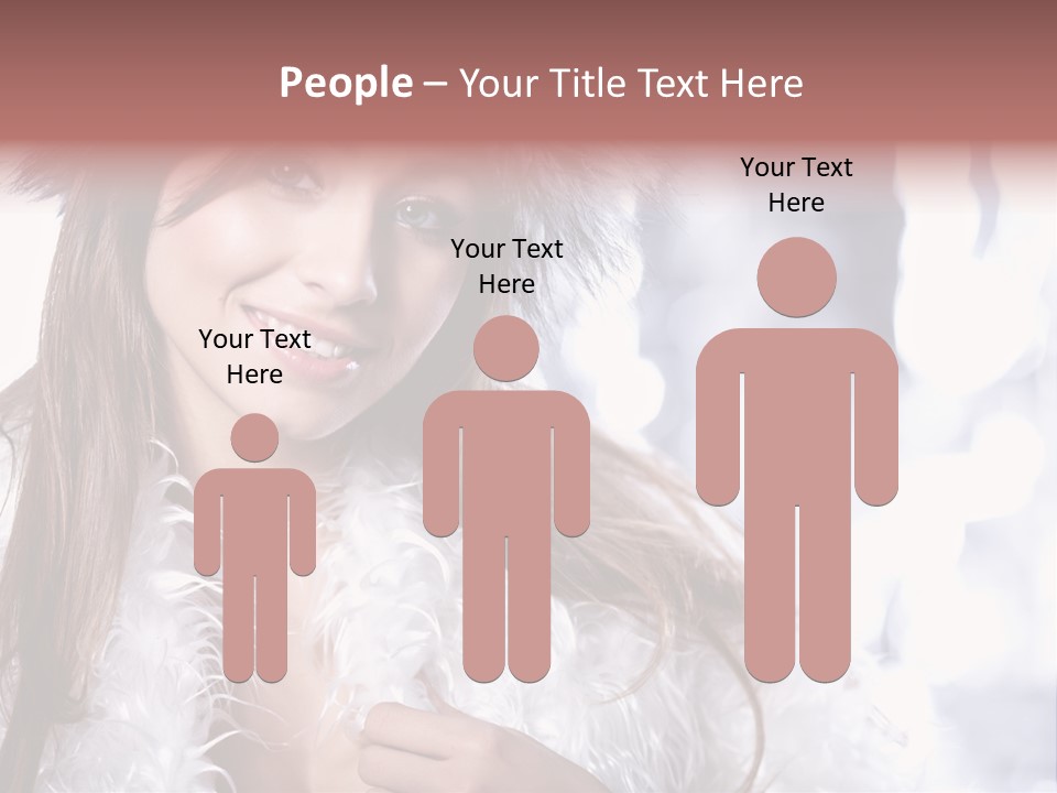 Winter Girls PowerPoint Template