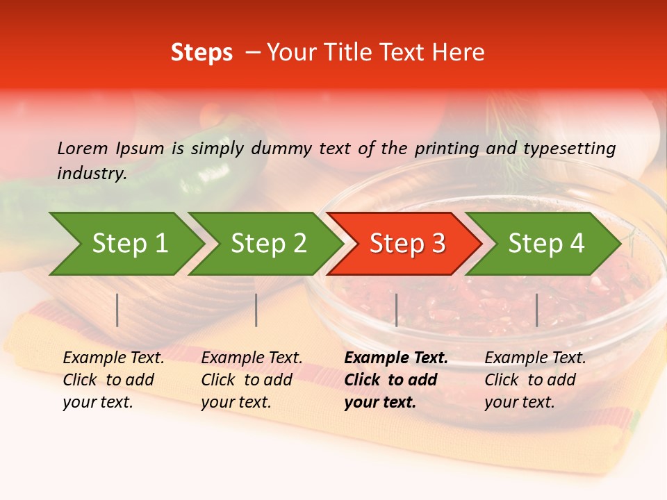 Vector Mexican Food PowerPoint Template