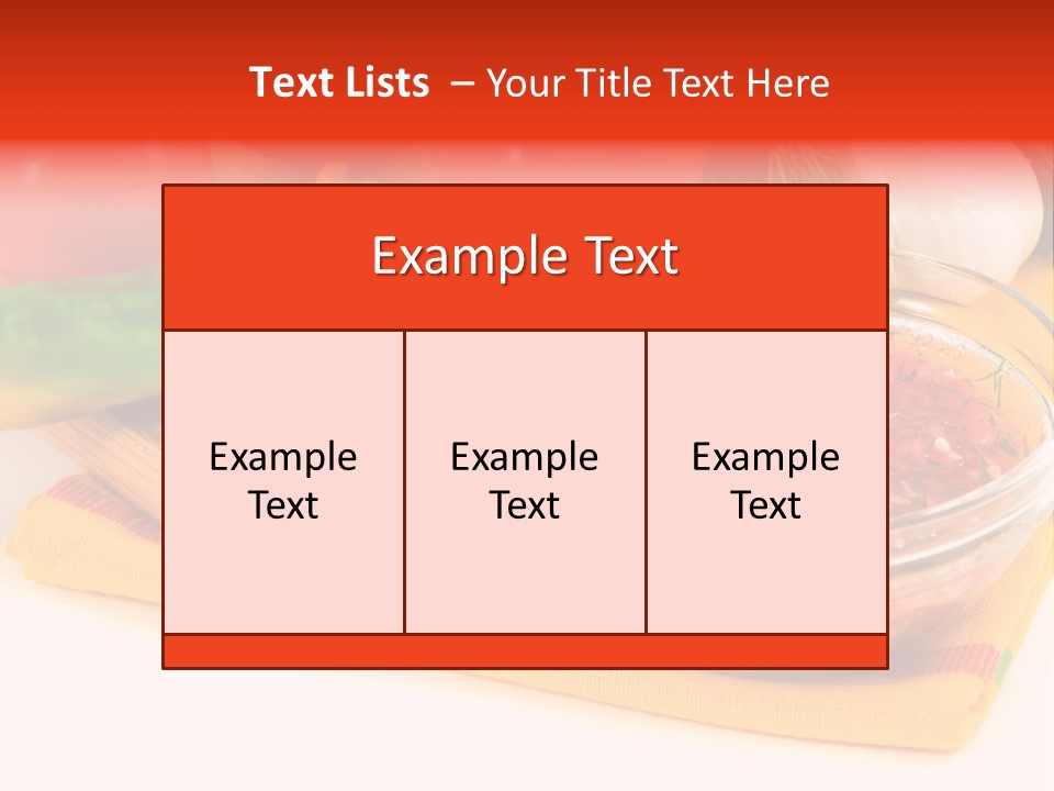 Vector Mexican Food PowerPoint Template