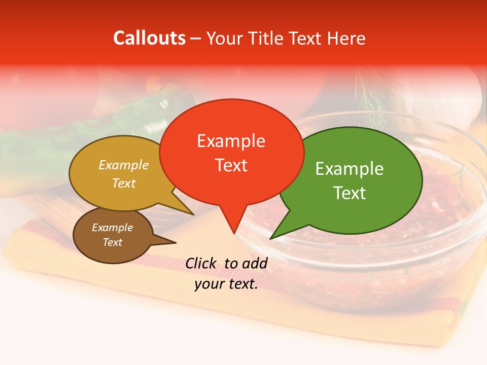 Vector Mexican Food PowerPoint Template