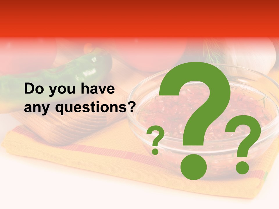 Vector Mexican Food PowerPoint Template