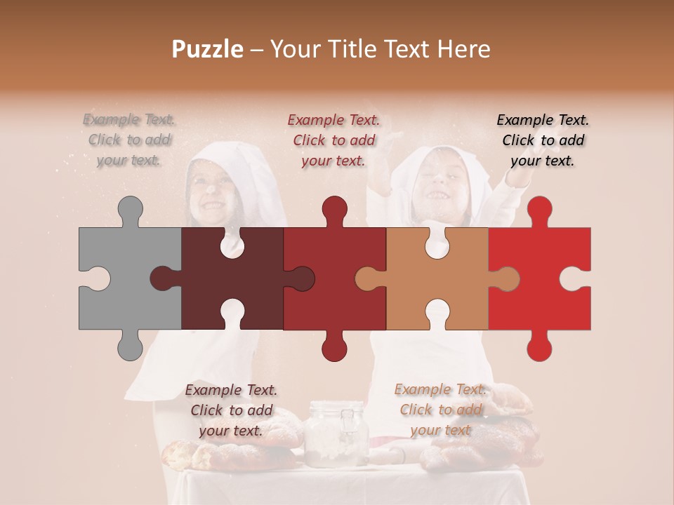 Cute Cook Small PowerPoint Template