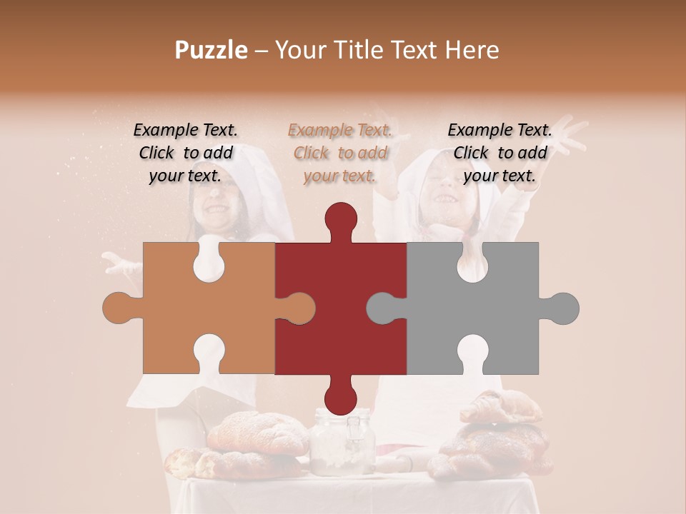 Cute Cook Small PowerPoint Template