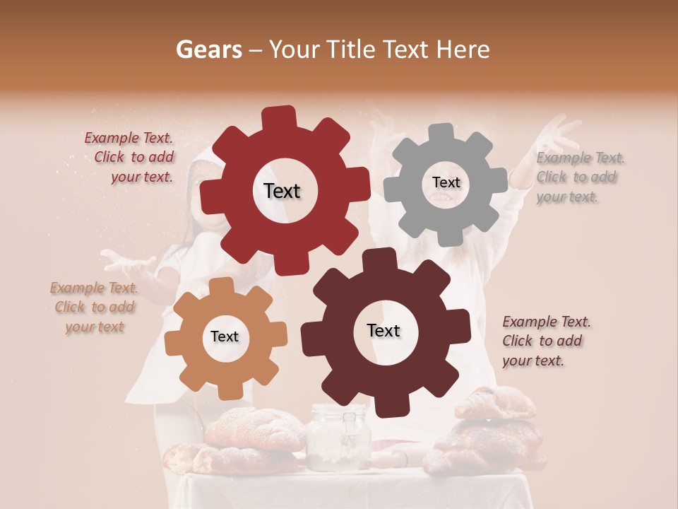 Cute Cook Small PowerPoint Template