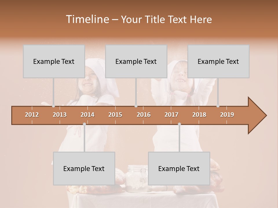Cute Cook Small PowerPoint Template