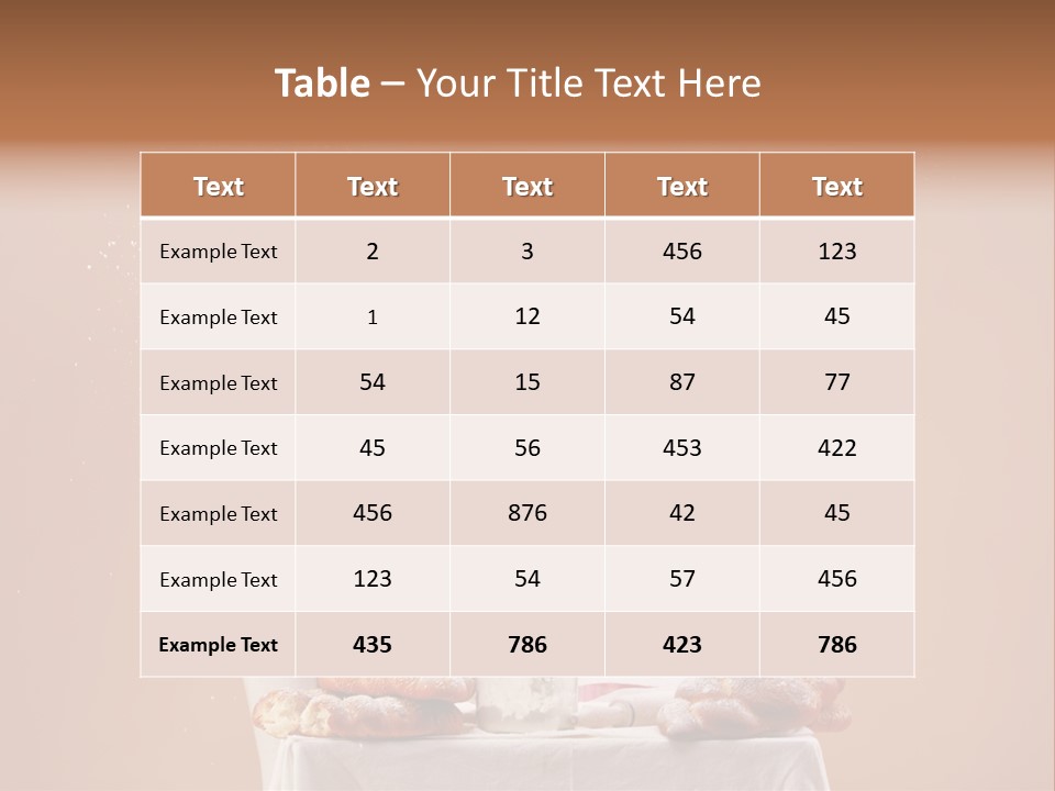 Cute Cook Small PowerPoint Template