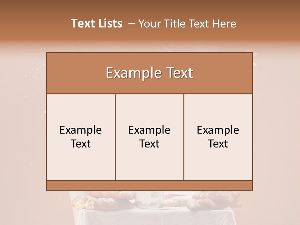 Cute Cook Small PowerPoint Template
