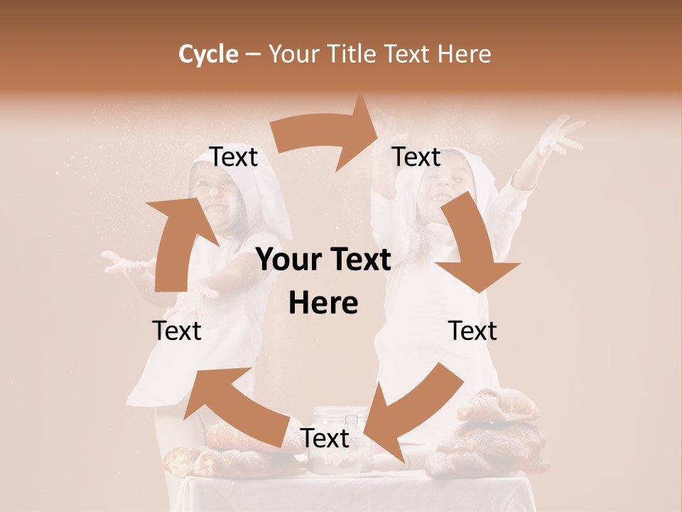 Cute Cook Small PowerPoint Template