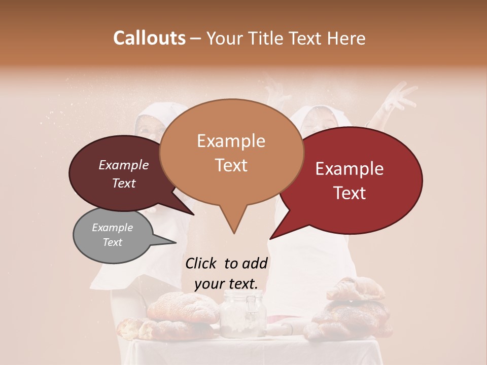 Cute Cook Small PowerPoint Template