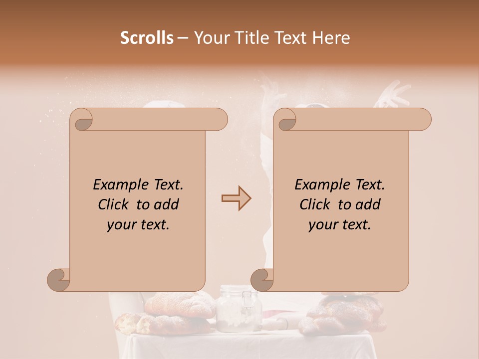 Cute Cook Small PowerPoint Template