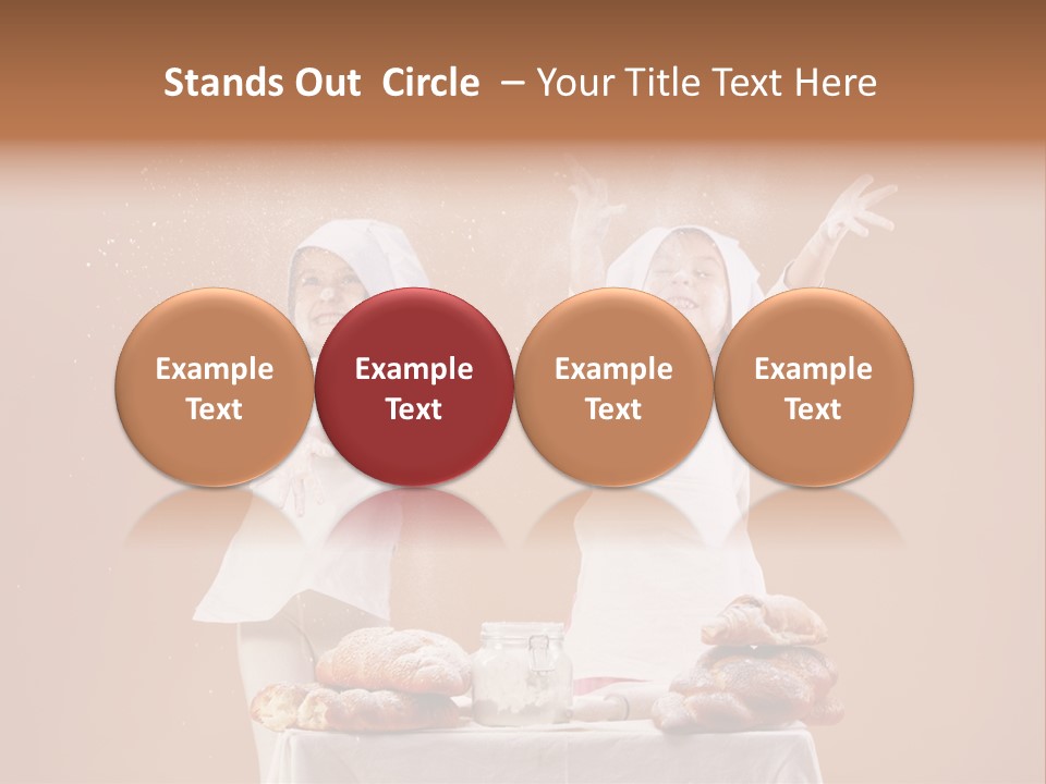 Cute Cook Small PowerPoint Template