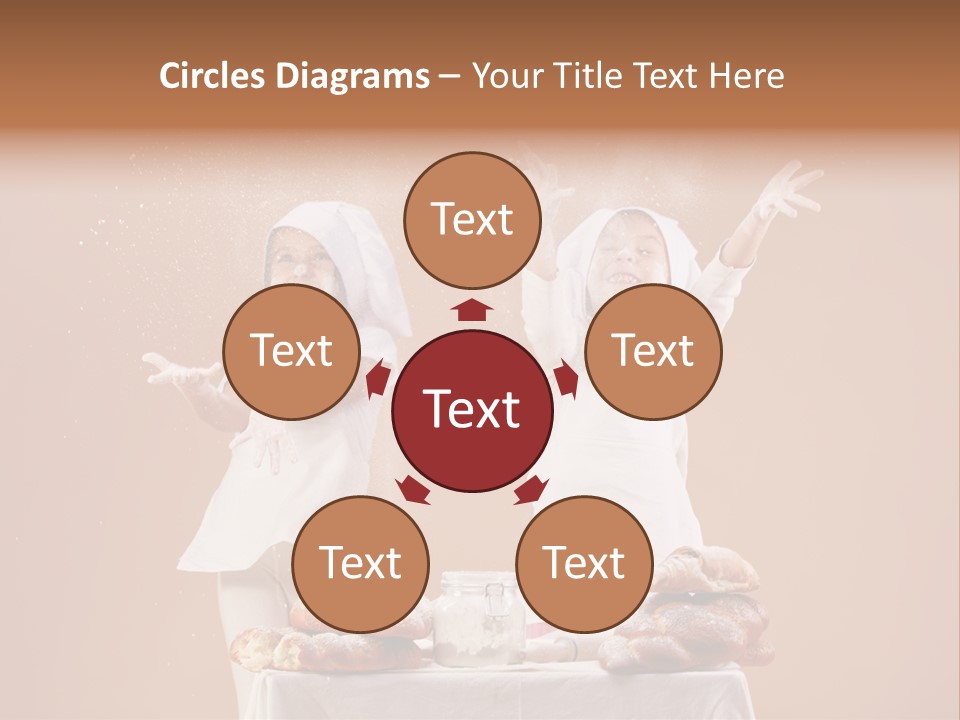 Cute Cook Small PowerPoint Template