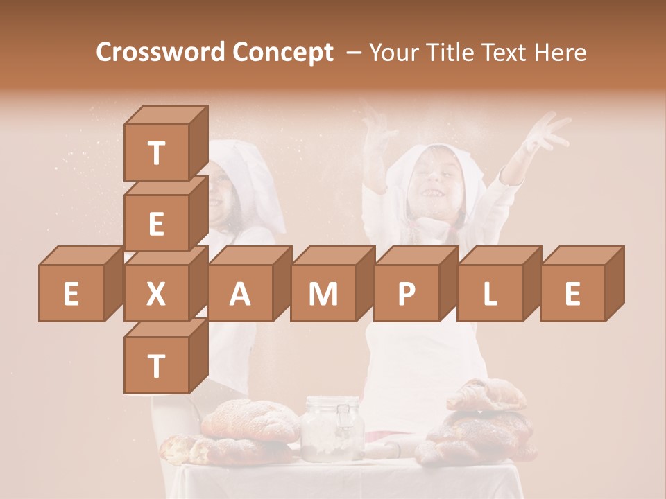 Cute Cook Small PowerPoint Template