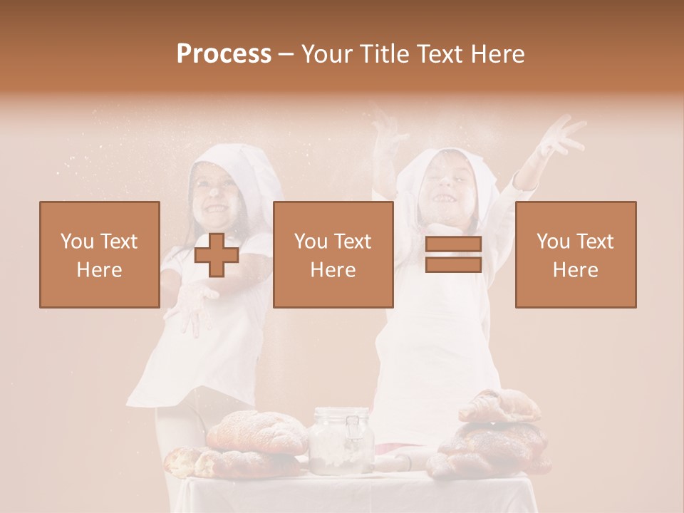 Cute Cook Small PowerPoint Template