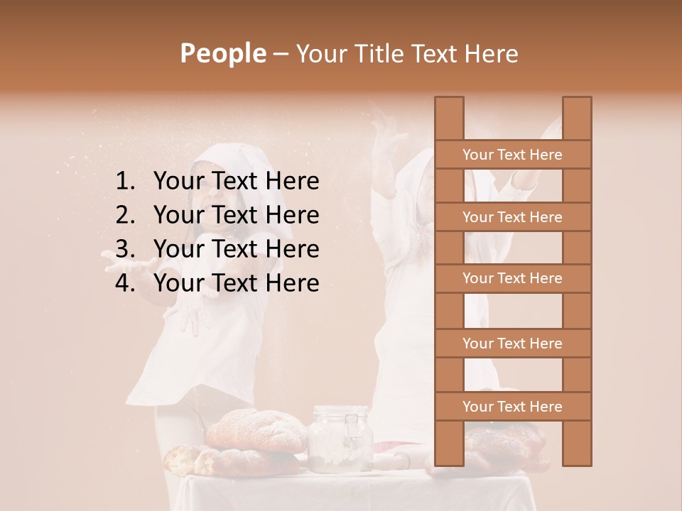 Cute Cook Small PowerPoint Template