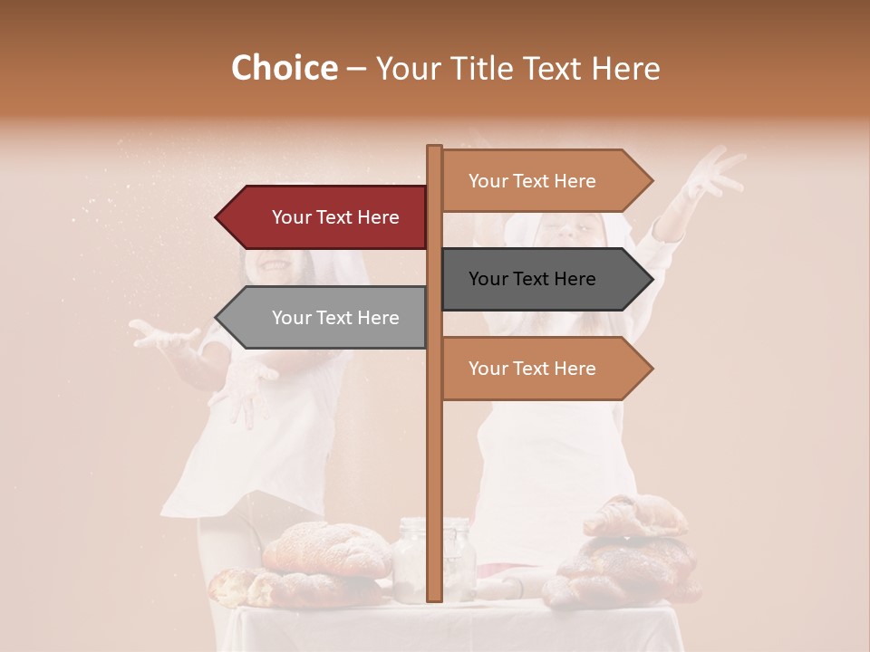 Cute Cook Small PowerPoint Template