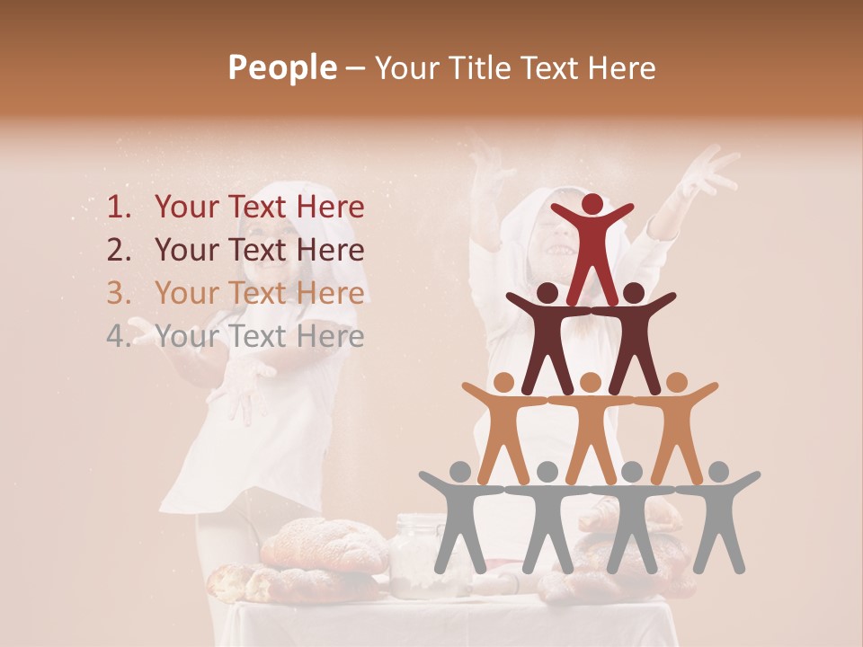 Cute Cook Small PowerPoint Template