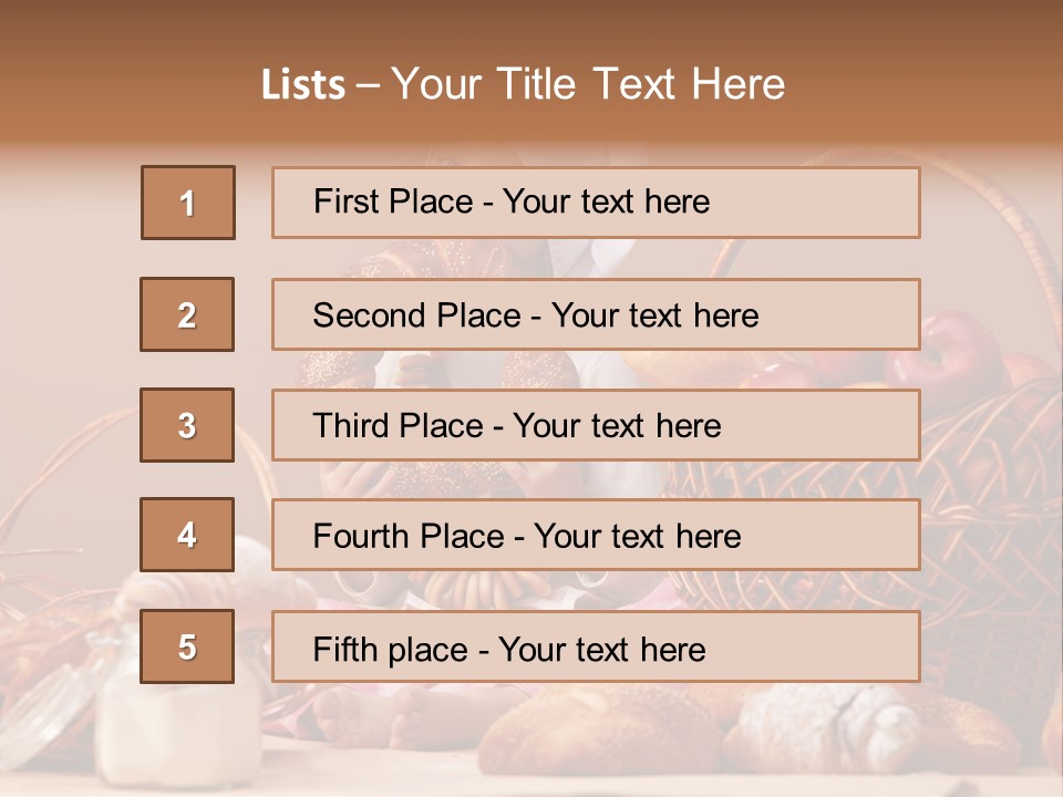 Bebe Panadero PowerPoint Template