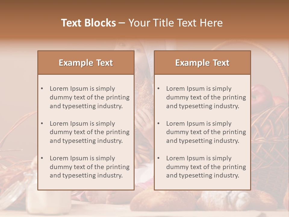 Bebe Panadero PowerPoint Template