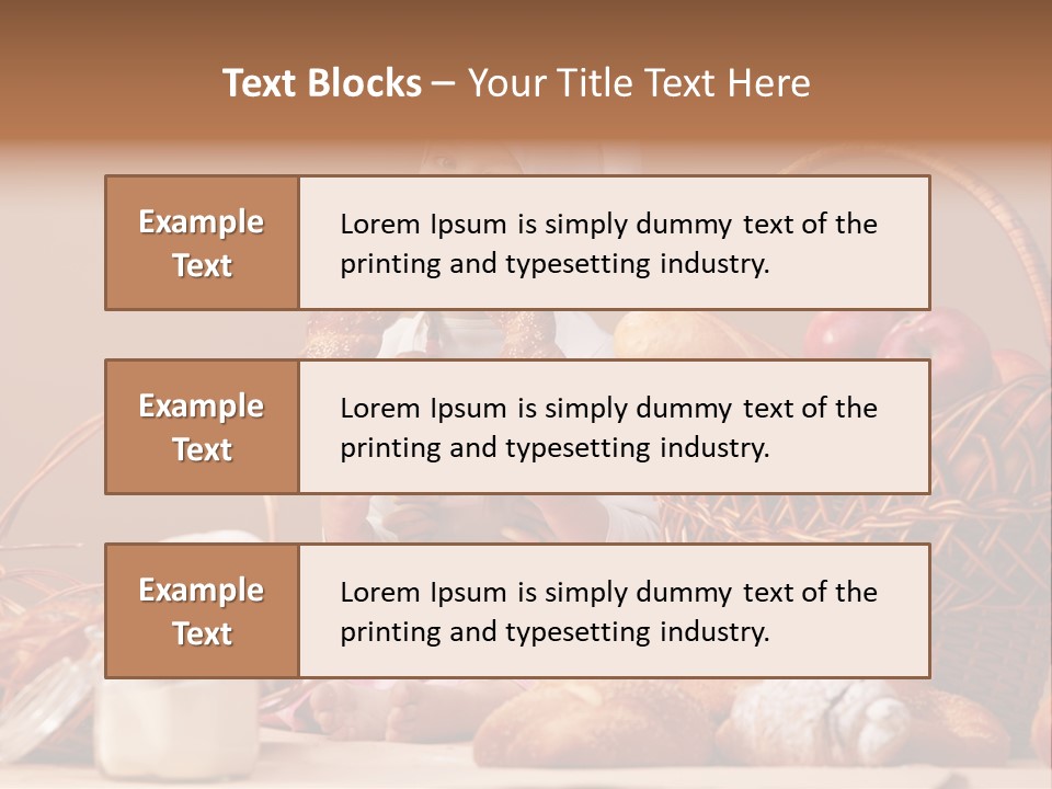 Bebe Panadero PowerPoint Template